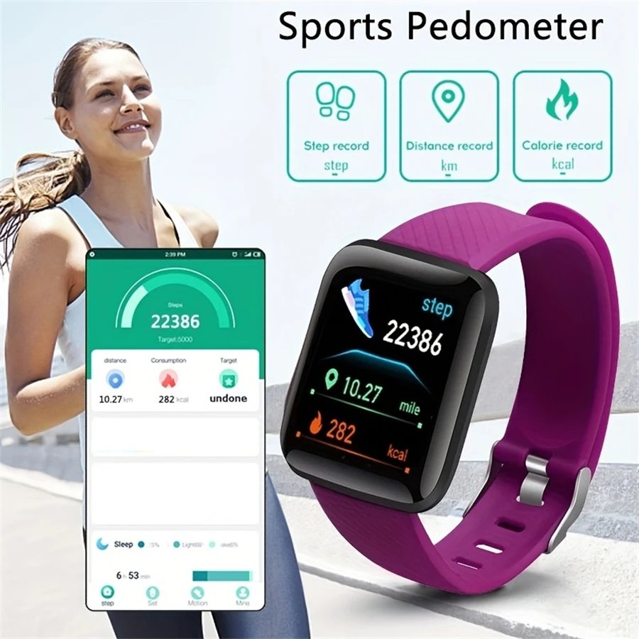 Fashion Smart Watches Sport Men Fitness Woman Smartwatch SMS Social APP Message Reminder Music Playback Alarm Clock Bracelet D13